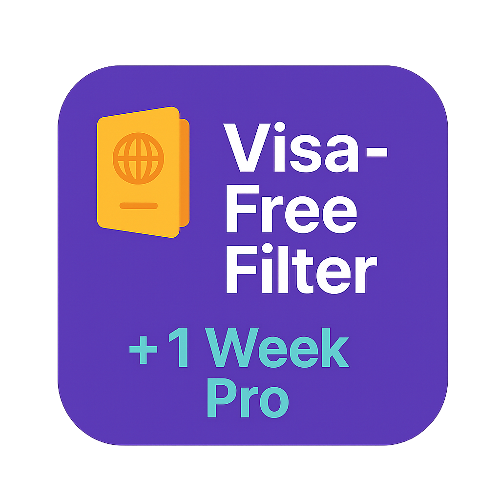 Visa-Free Filter