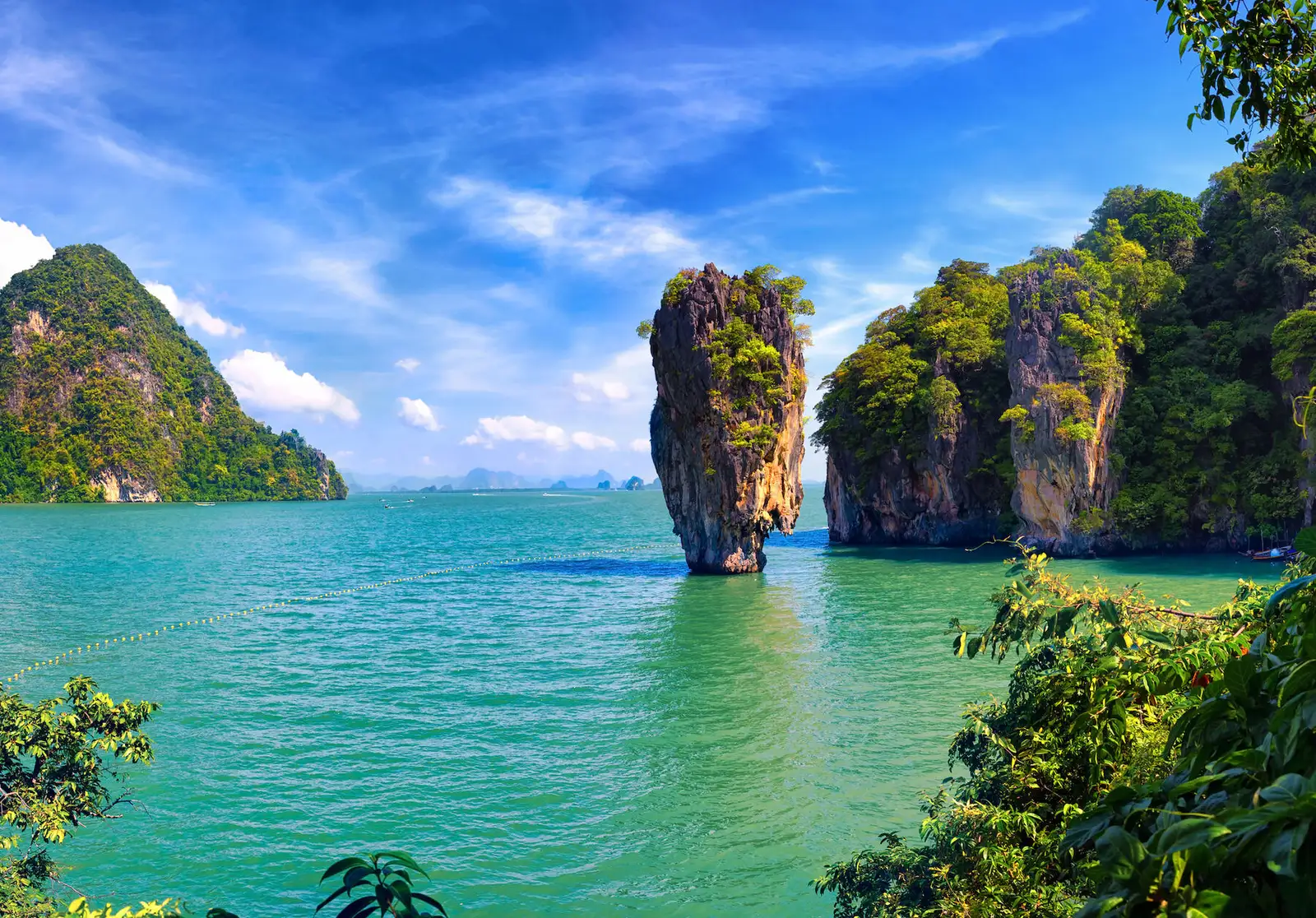 Limestone islands in Phang Nga Bay near Phuket